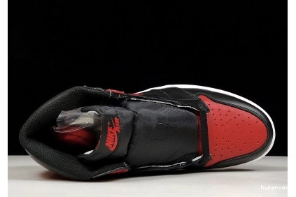 Hyperoad RED MENS JORDAN HIGH 1 OG RETRO AIR “BANNED” 0819